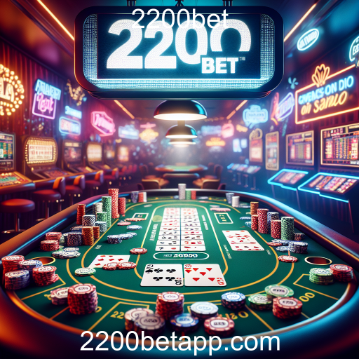 Descubra o Mundo dos Jogos de Poker na 2200bet